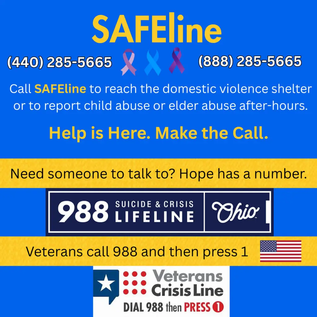 Safeline crisis support graphic for people seeking safety, advocacy, and confidential help